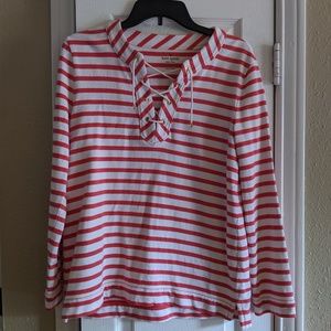 Kate Spade striped nautical sweater EUC